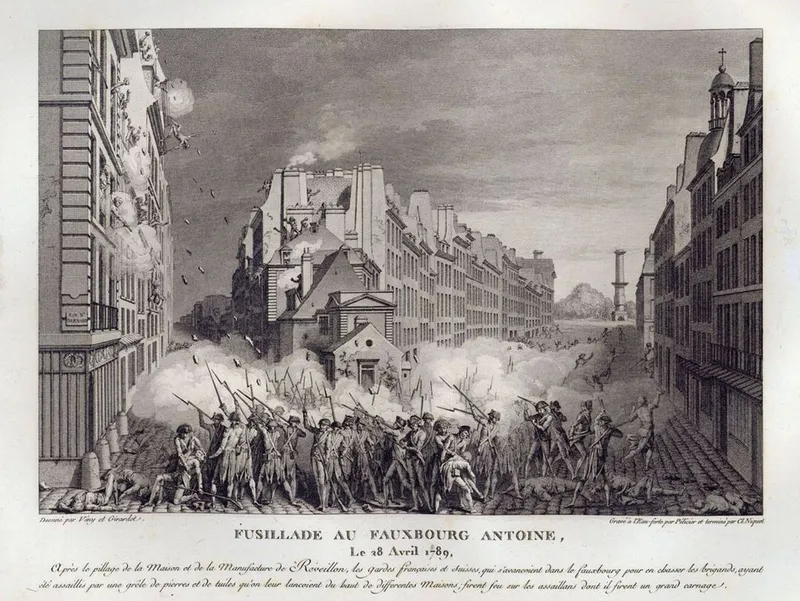 Saccage de la manufacture Réveillon — Répression de l'émeute