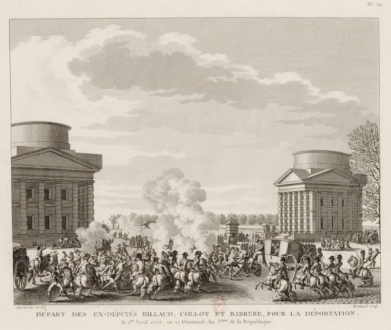 Jean-Marie COLLOT d'HERBOIS. Sa déportation, avec Billaud-Varenne
