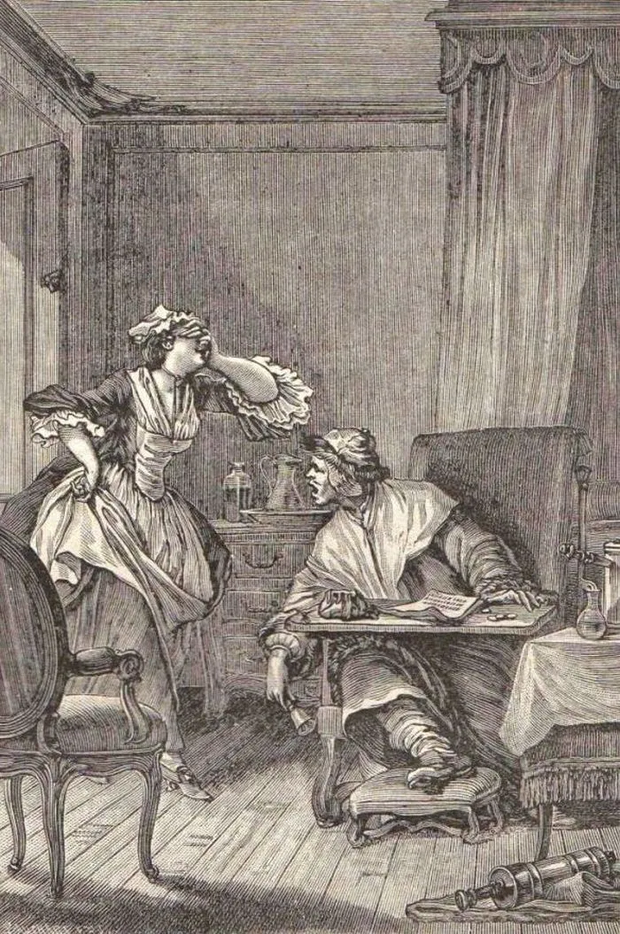 Jean-Baptiste POQUELIN. Sa dernière représentation du Malade imaginaire
