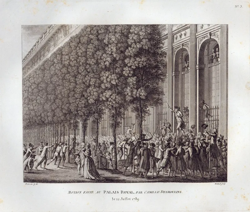 Au café de Foy... le 12 juillet 1789