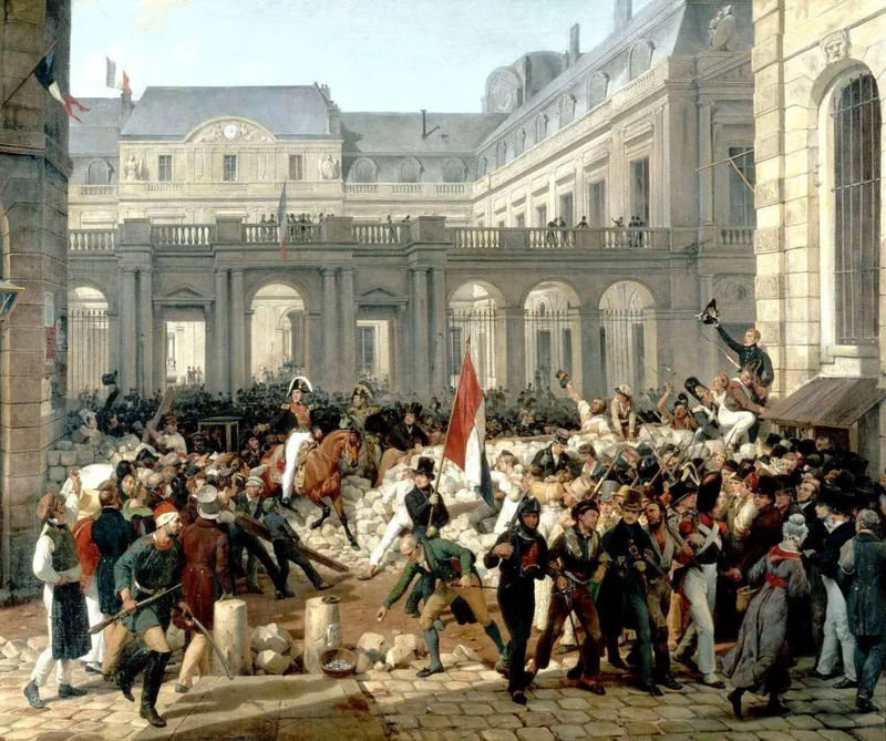 La dernière trahison de La Fayette et le départ vers l'Hôtel de Ville, triomphal mais lourd de désillusions