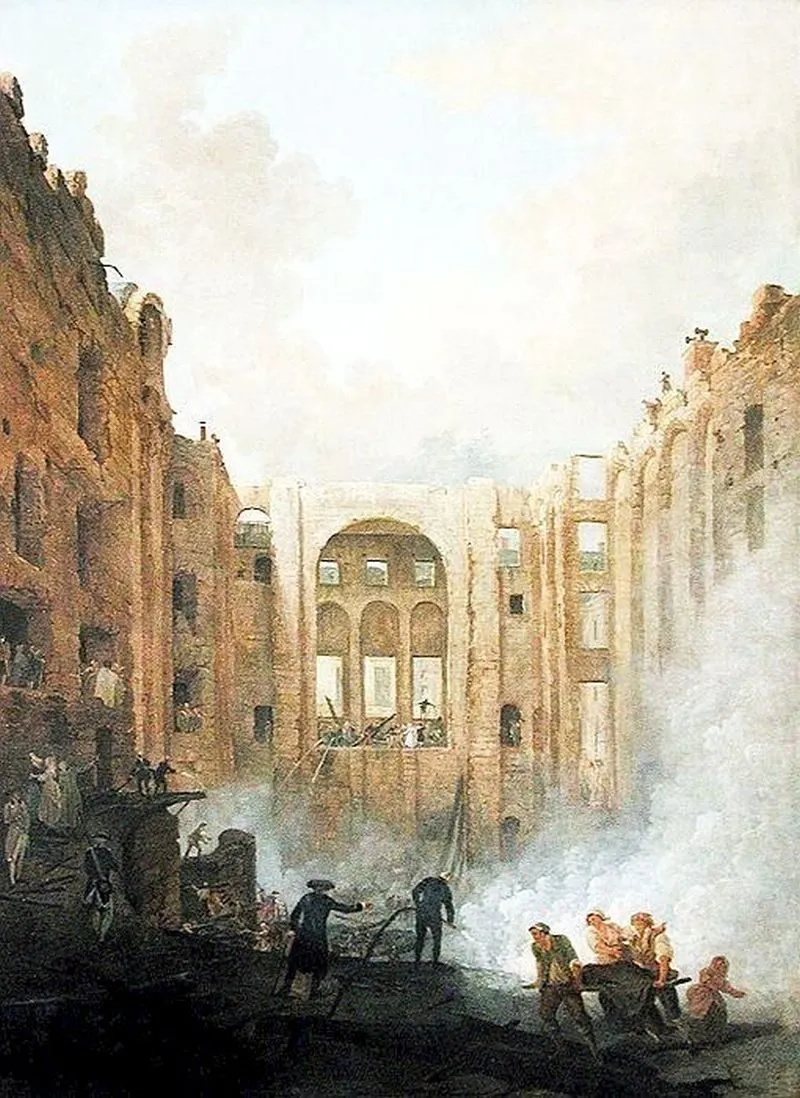 Opéra du Palais Royal incendie