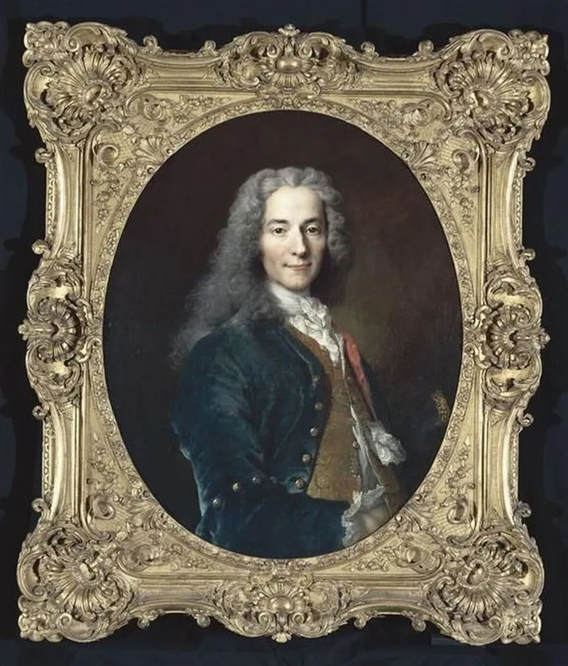 François-Marie AROUET alias VOLTAIRE, par Rosset et par Nicolas de Largillière