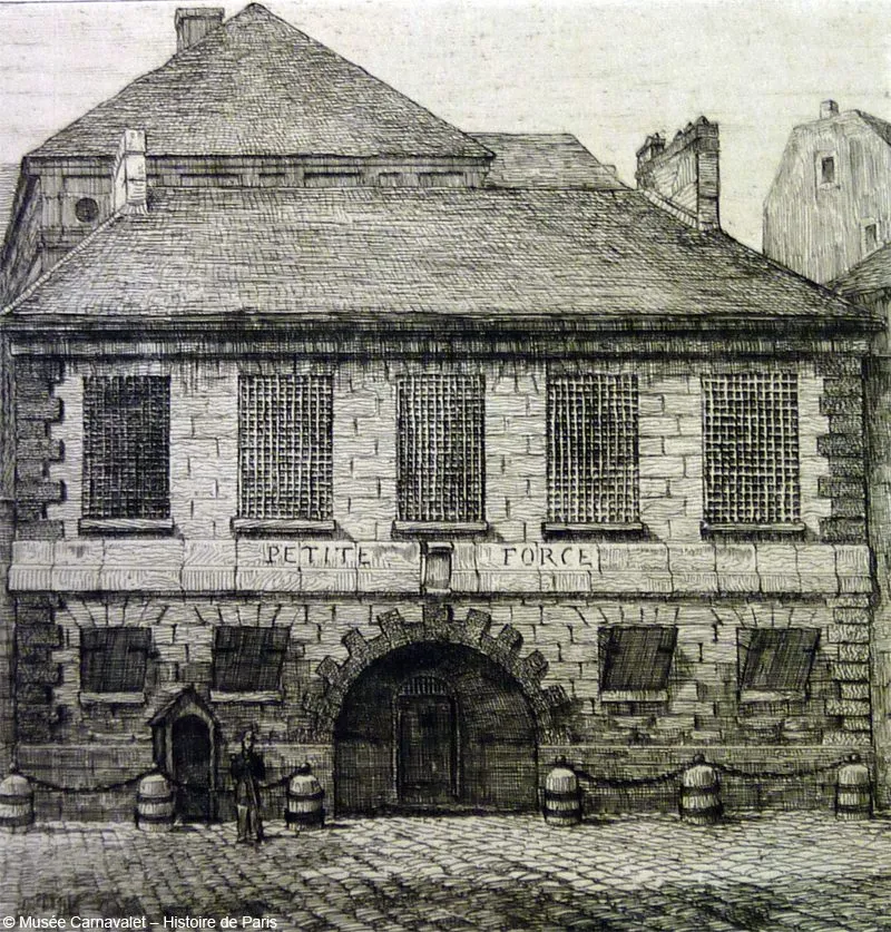 Prison de la Petite Force façade