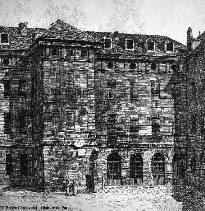 Prison de la Petite Force cour