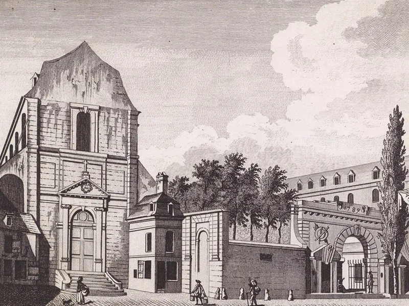 Église des Blancs Manteaux façade