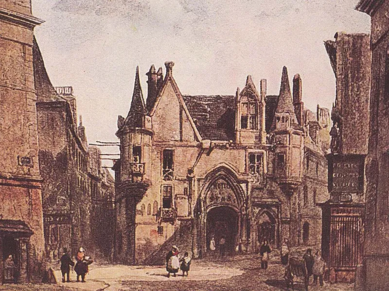 Hôtel de Sens par Villeret 1830