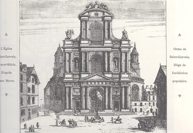 Église St Gervais et Orme de justice