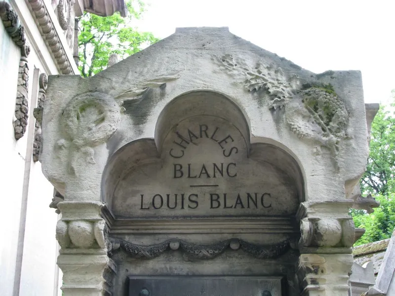 La tombe de Louis Blanc, 67e division.