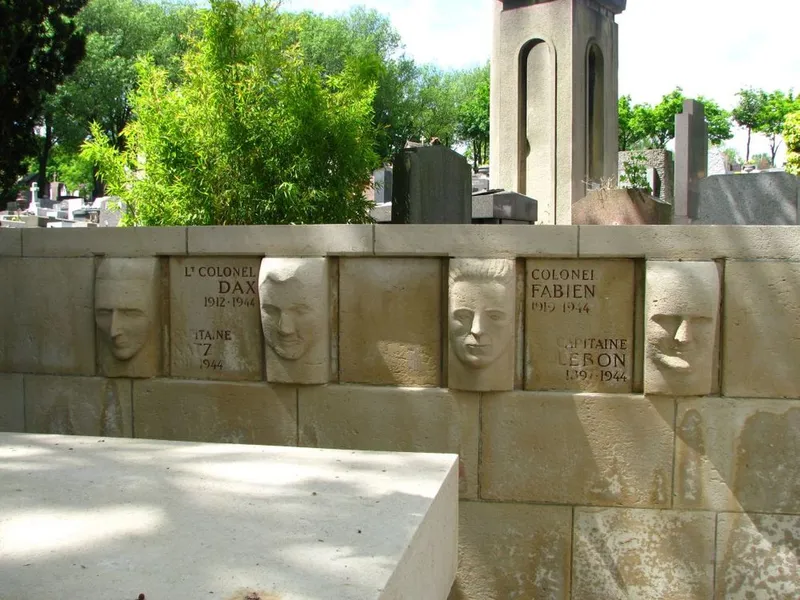 La tombe du colonel Fabien, 97e division.