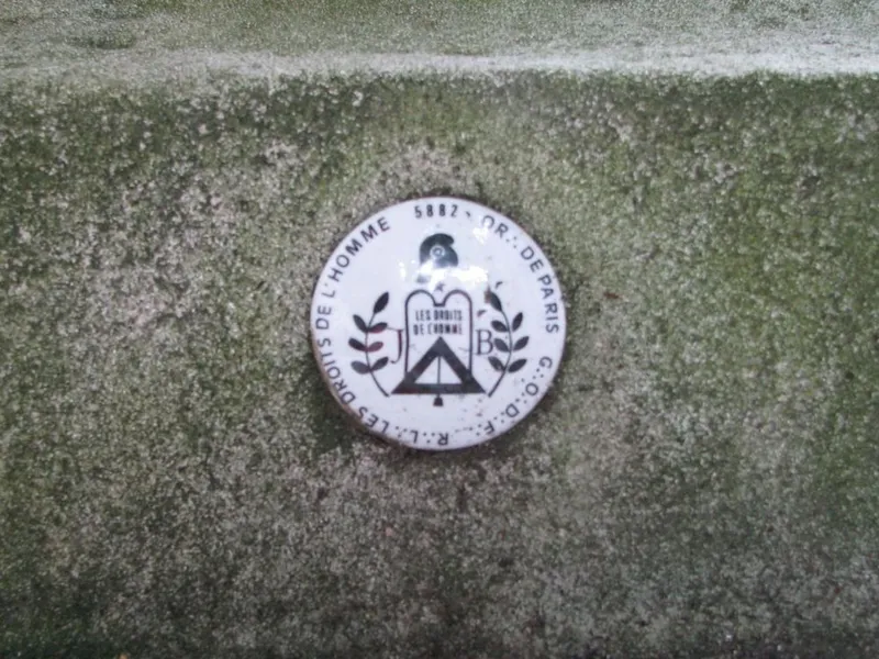 La tombe de Louis Lucipia, 89e division.
