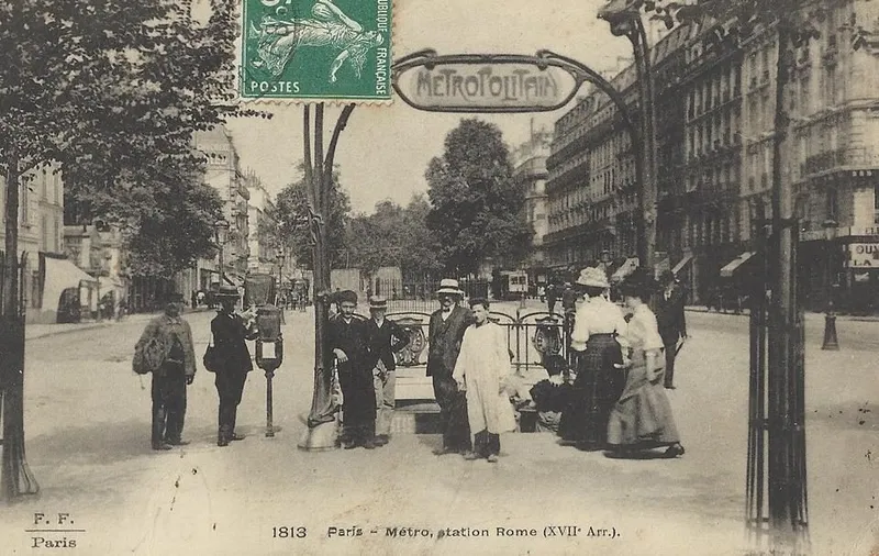 Métro Rome Guimard