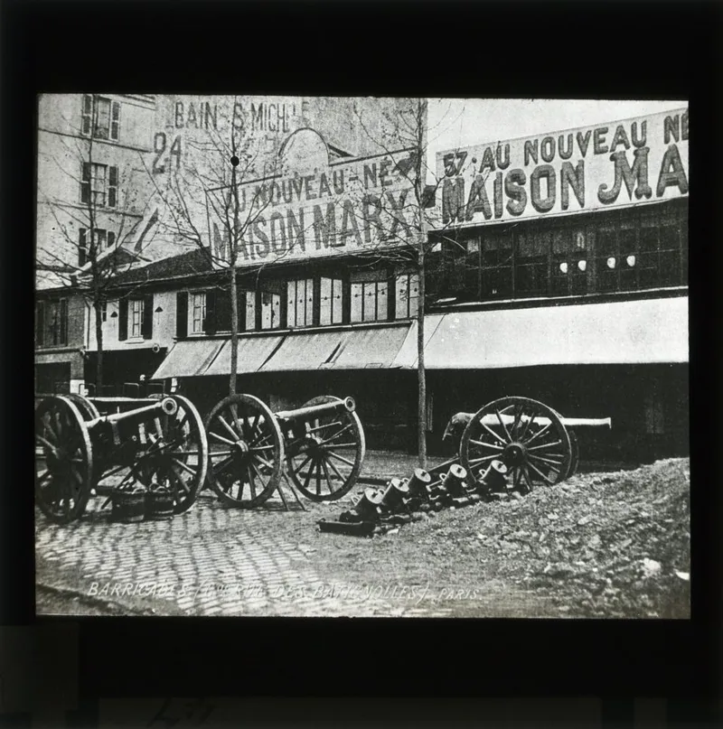 Barricade de la Fourche Gde rue des Batignolles