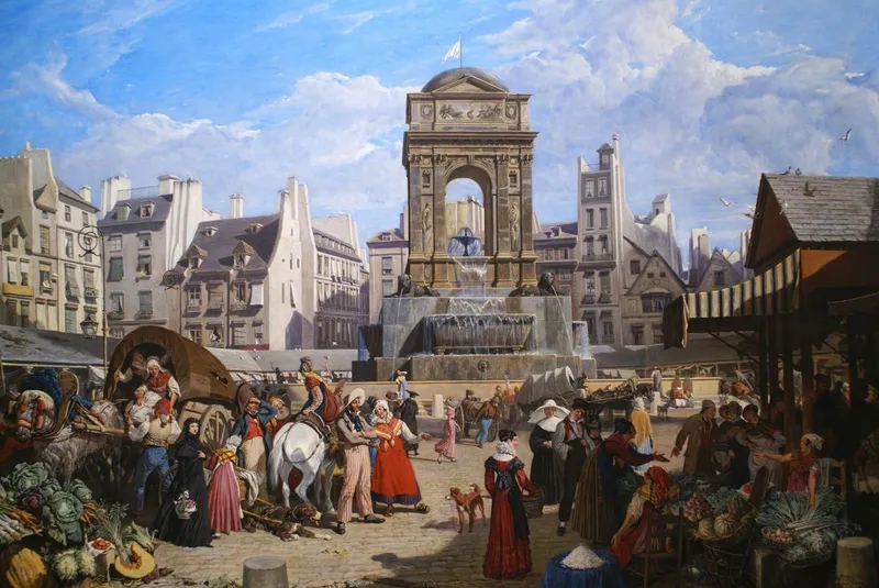 La fontaine des Innocents aujourd'hui