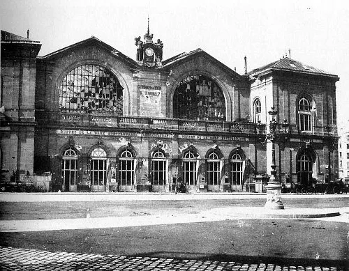 Gare Montparnasse 1871