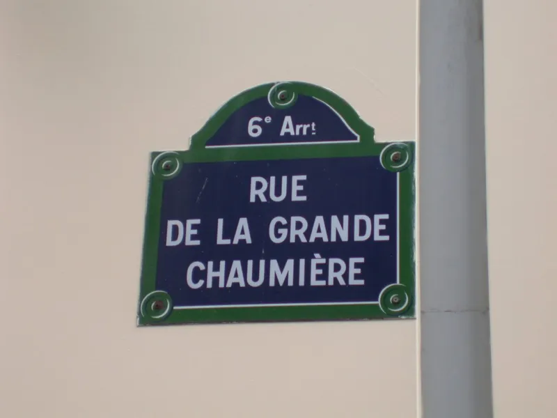 du nom de rue