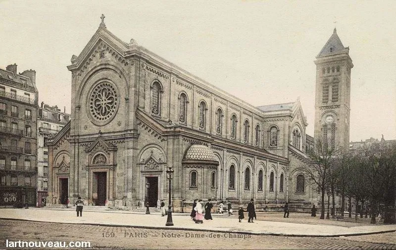 Église Notre-Dame des Champs 1900