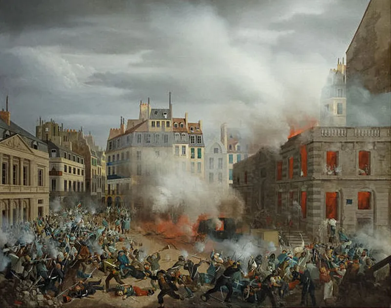 La prise du château d'eau du Palais Royal