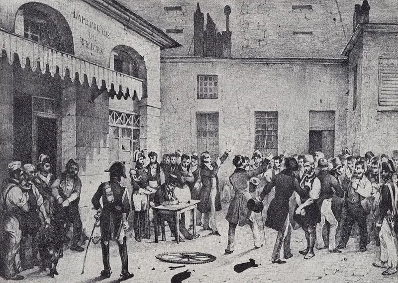 Saisie des presses du journal « Le Temps »