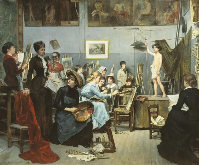Académie Julian de la rue Vivienne, la seule ouverte aux femmes