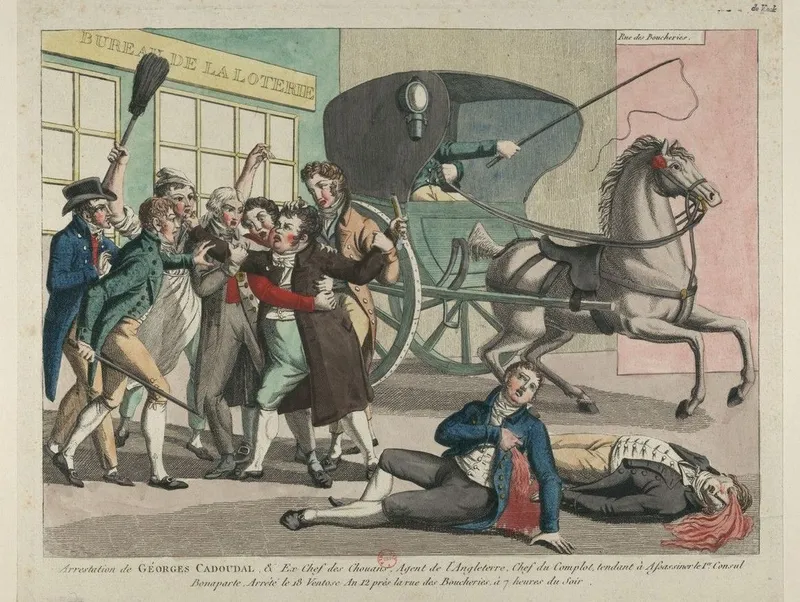 Georges CADOUDAL, son arrestation