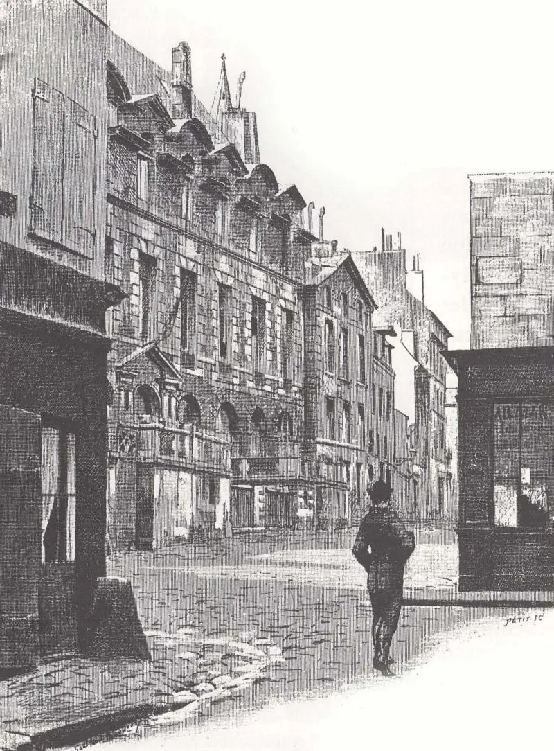 Place de Furstenberg — le palais abbatial