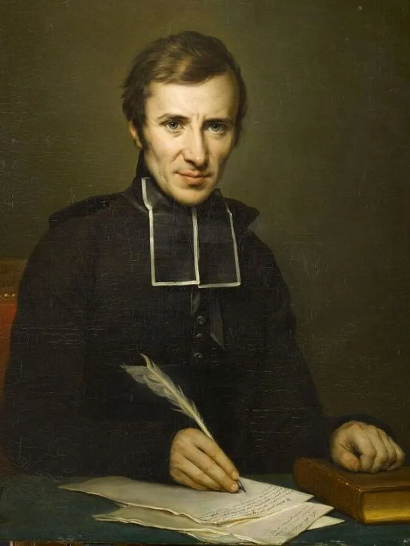 Félicité Lamennais, par Baugniet