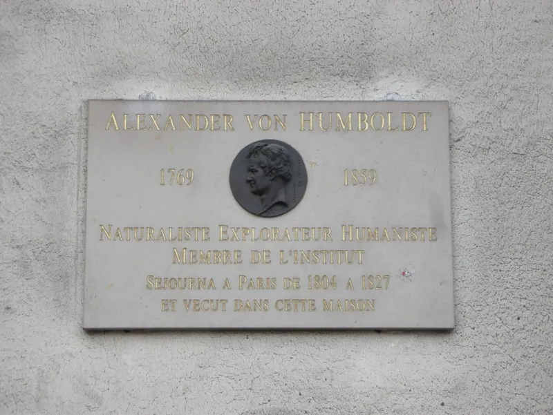 Alexander von Humboldt (plaque)