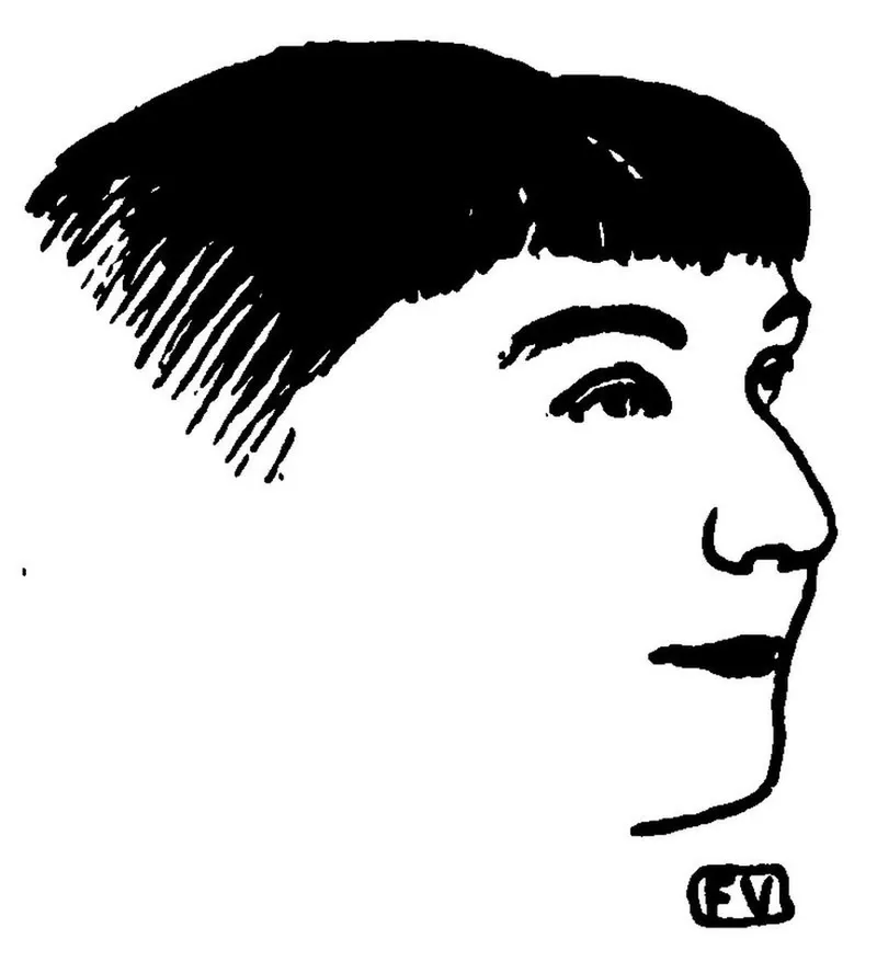 Marguerite Eymery, dite Rachilde, par Vallotton