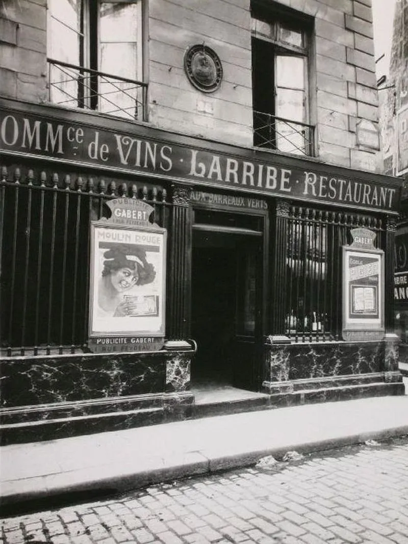 Le cabaret du Petit Maure et son enseigne