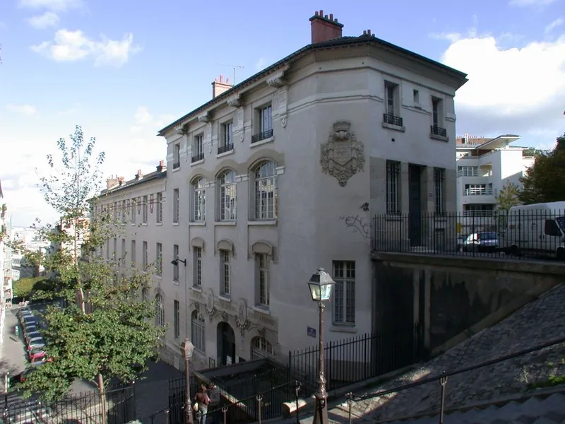 Louise Michel — l'école qu'elle dirigeait en 1871