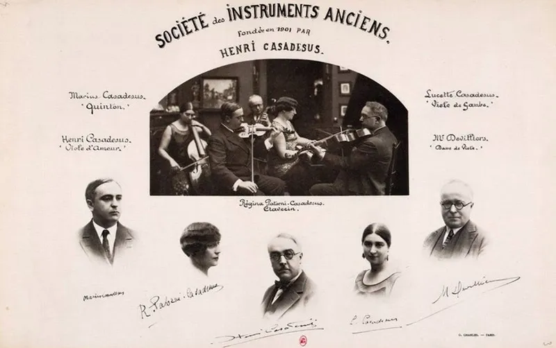 Demeure d'Henri Casadesus (plaque) — Société des instruments anciens