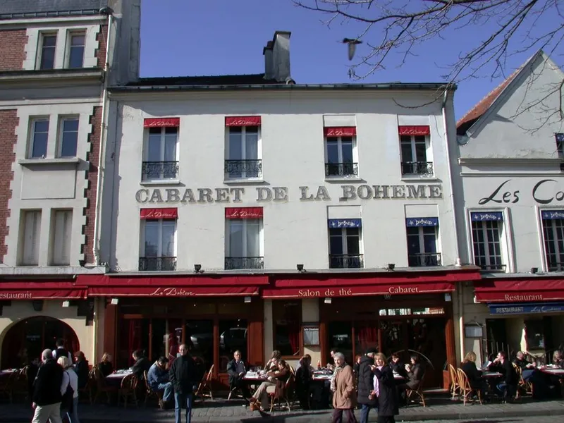 Hôtel du Tertre, chez Bouscarat, et la Bohème