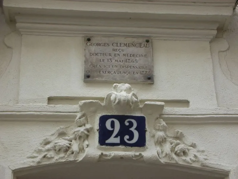 Georges Clemenceau et son dispensaire