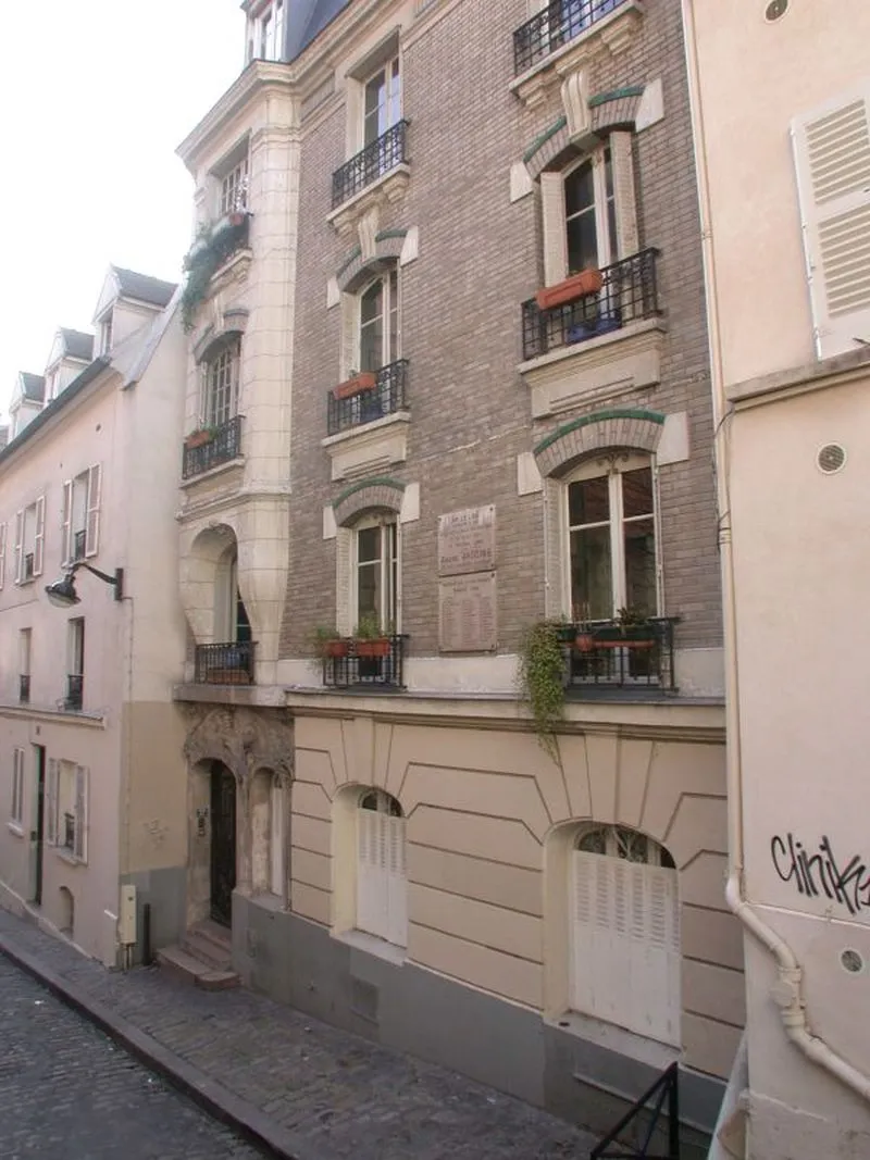 André Antoine — l'emplacement de son théâtre