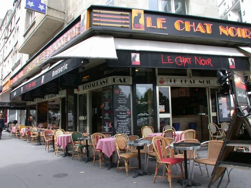 Boris Vian — café le Chat noir