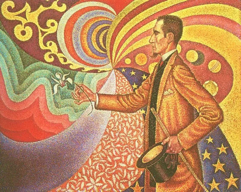 Félix Fénéon peint par Paul Signac