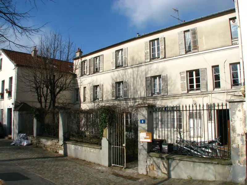 Eugène Paul dit Gen Paul — sa demeure et son atelier dans l'impasse Girardon