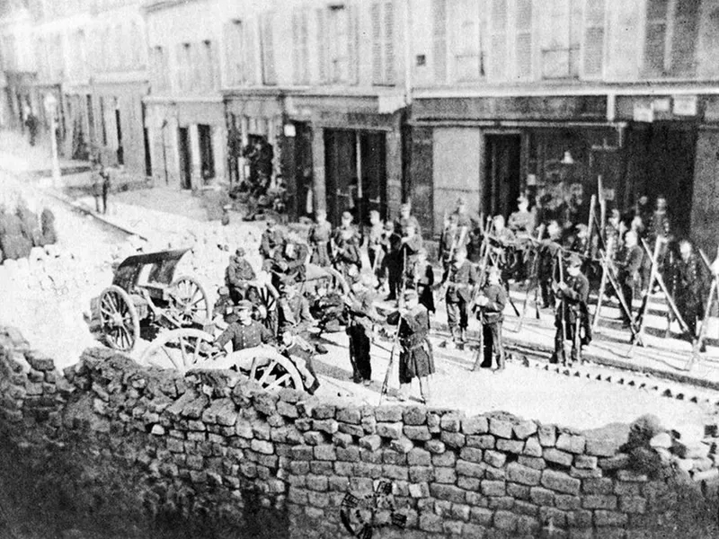 Barricade de la rue Lepic