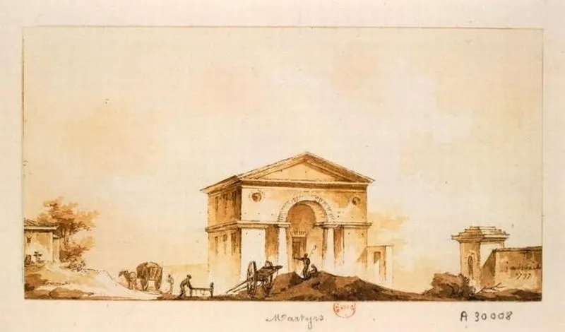 La barrière de Clichy et celle des Martyrs