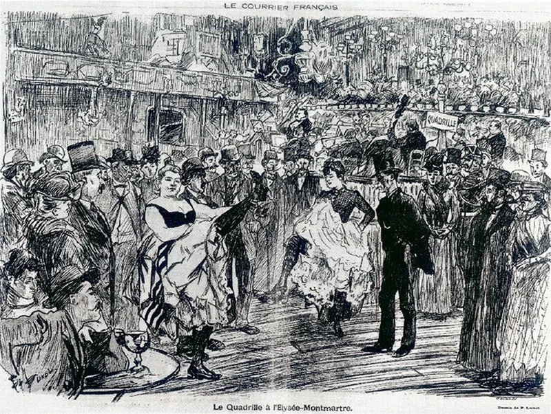 Le bal de l'Élysée Montmartre et son Quadrille