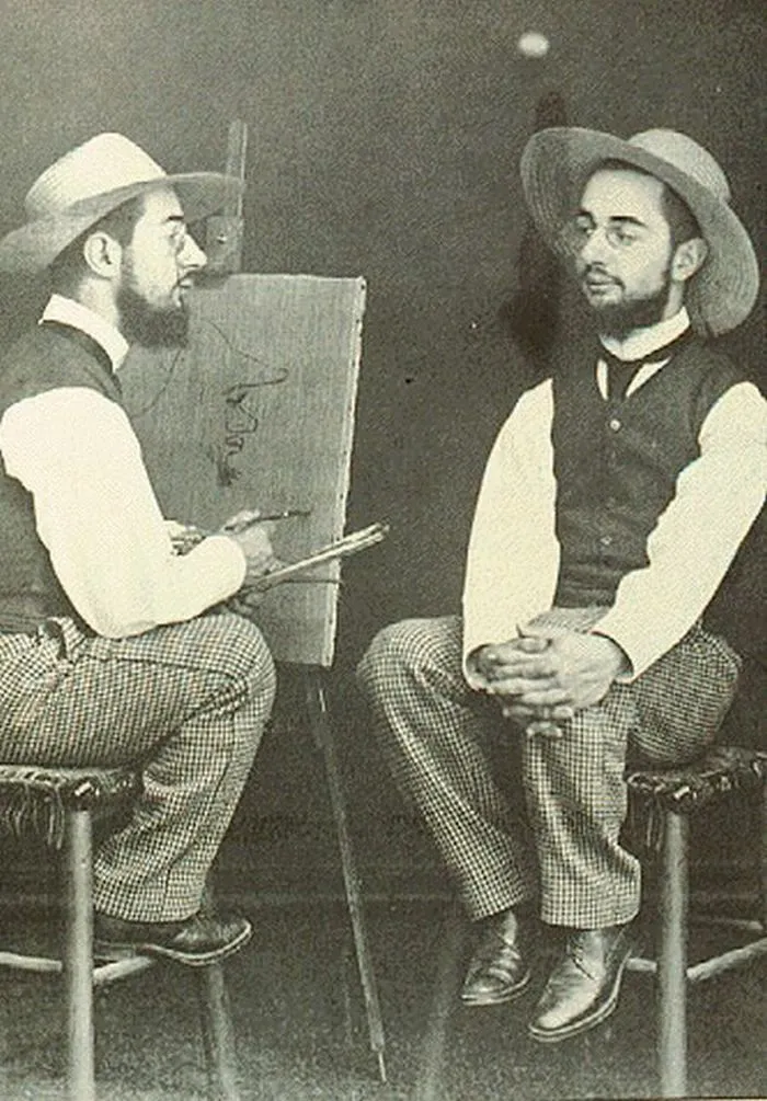 Henri de Toulouse-Lautrec — photomontage