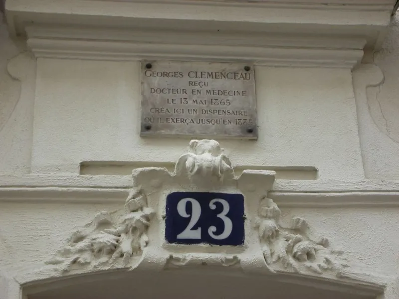Georges Clemenceau — son dispensaire