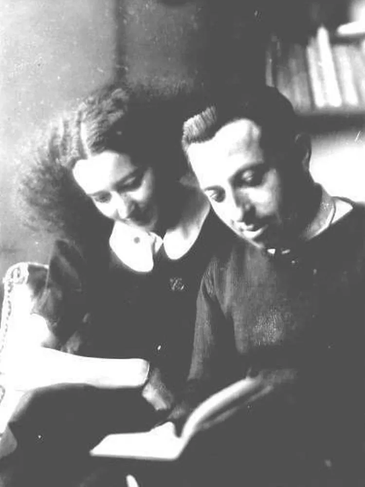 France Bloch-Sérazin avec Frédéric