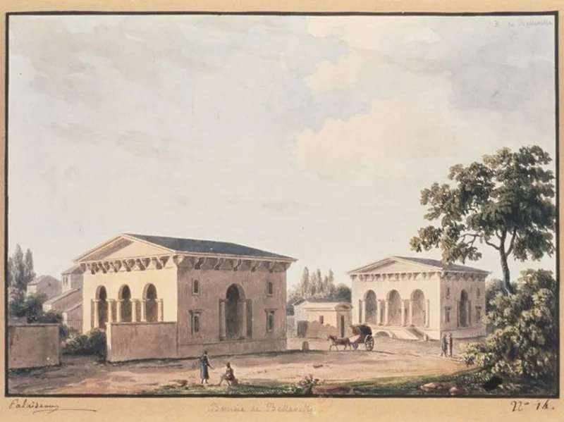 La barrière de Belleville, également appelée barrière de la Courtille