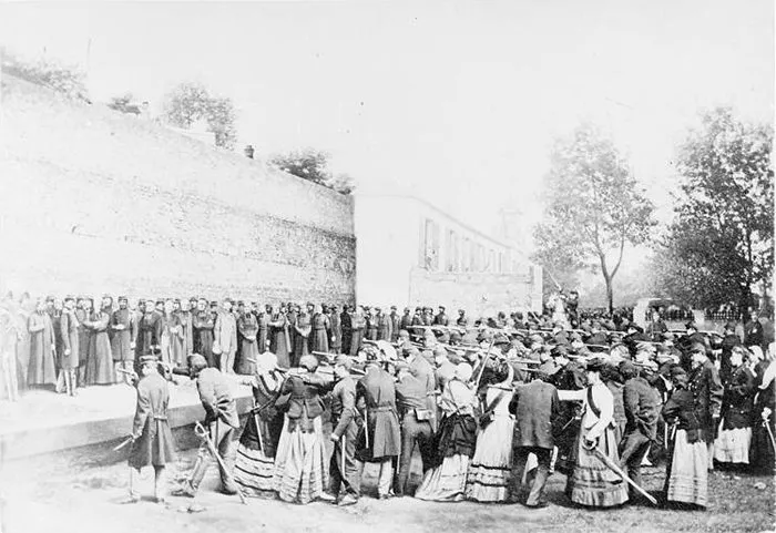 Exécution des otages reconstitution