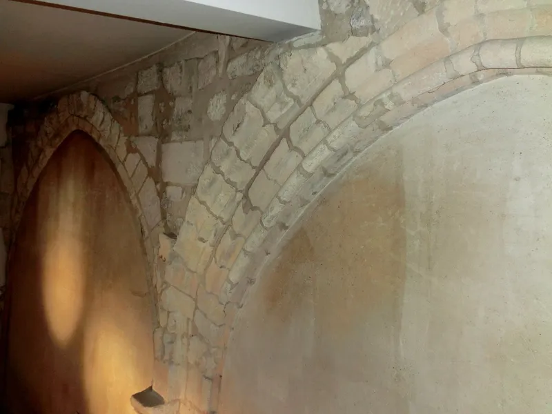 Les vestiges de la chapelle St Hilaire