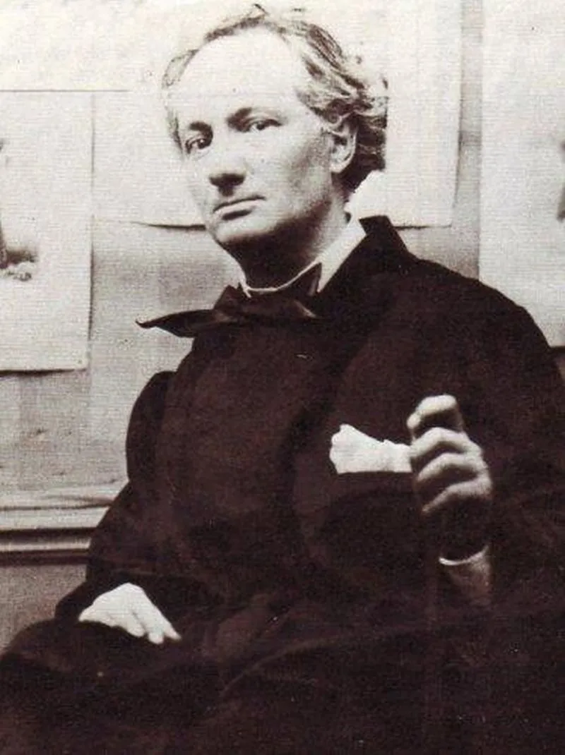 Charles Baudelaire, par Nadar