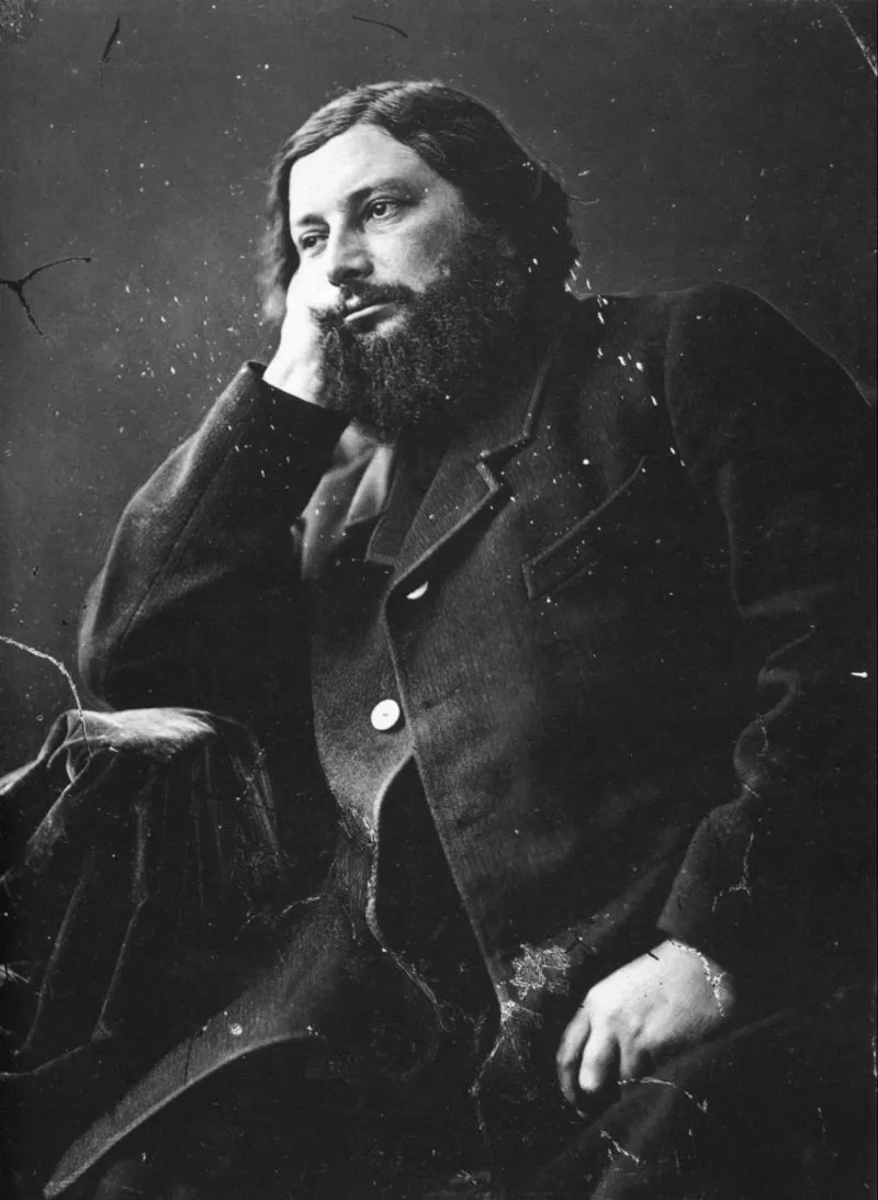 Gustave Courbet, par Nadar
