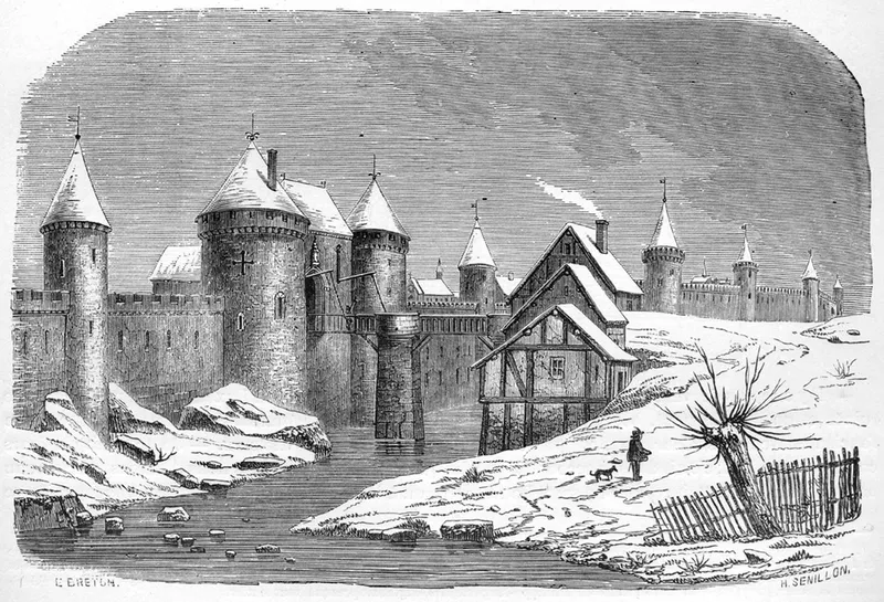 Porte Saint-Michel de l'enceinte de Philippe Auguste